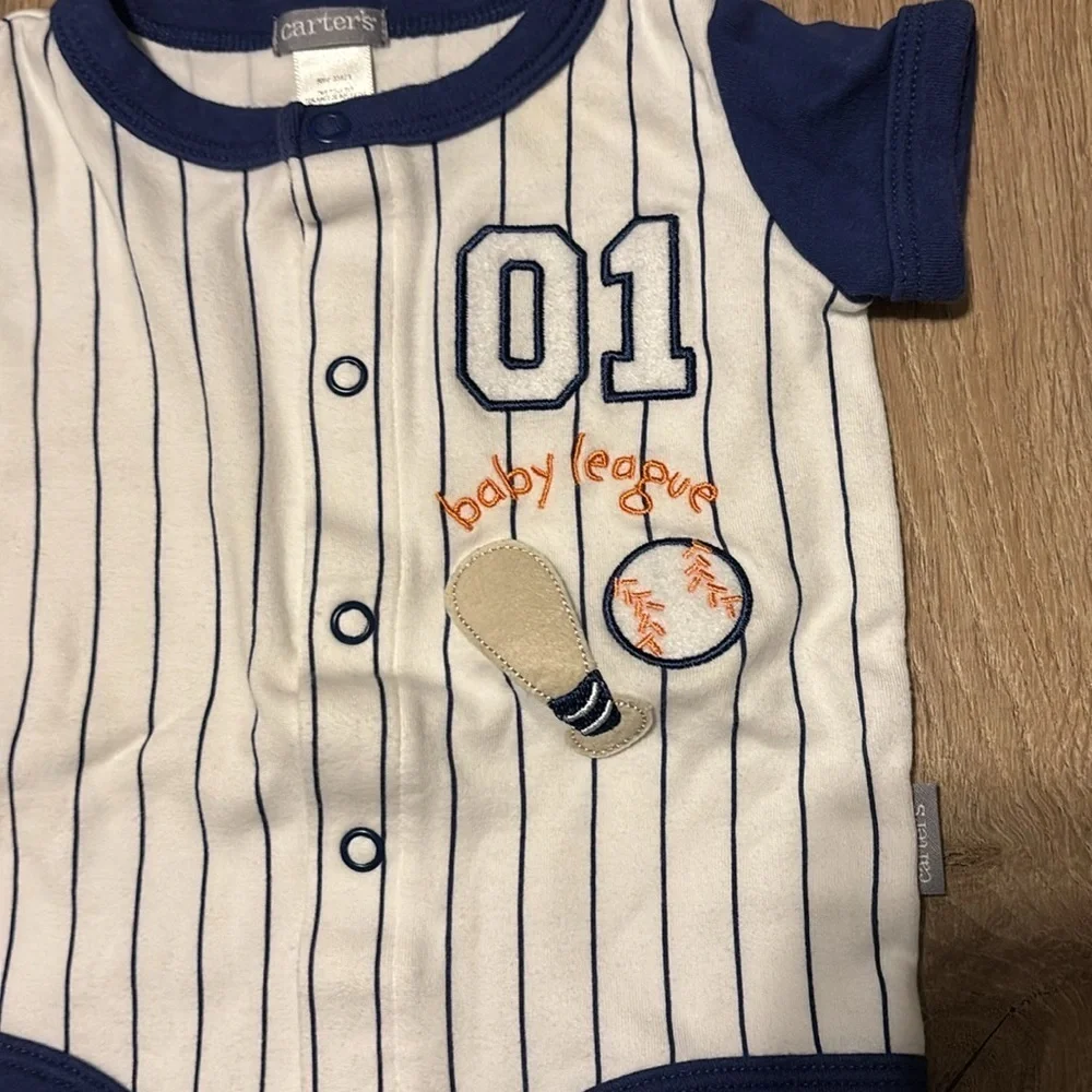 Vintage Carter’s Newborn Baseball bodysuit